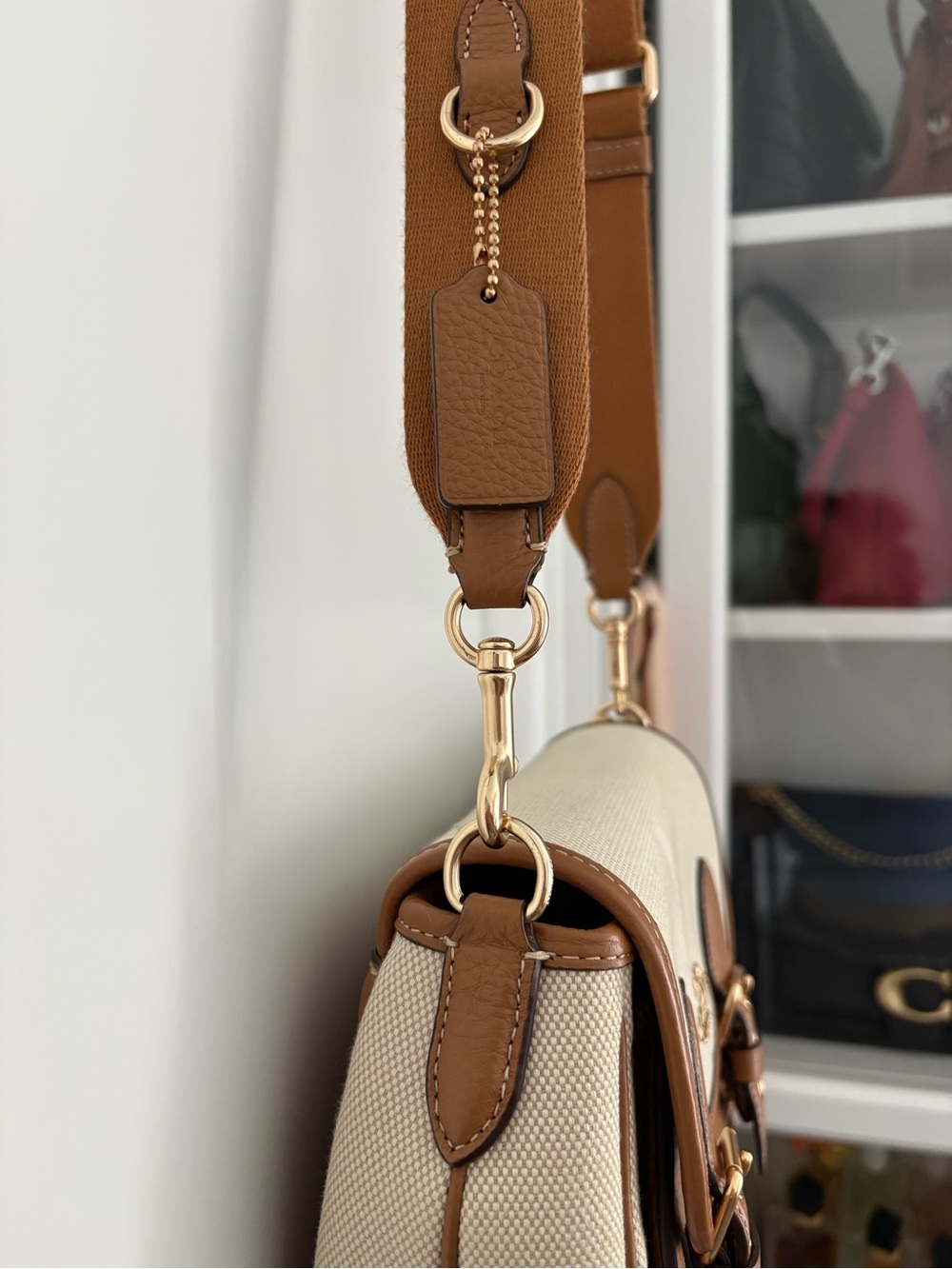 Coach Crossbody Bag and Strawberry Zip Card Case - Picture 6 of 14